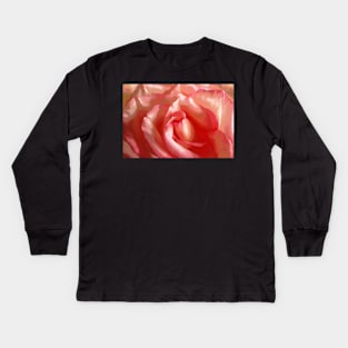 Satin Rose Kids Long Sleeve T-Shirt